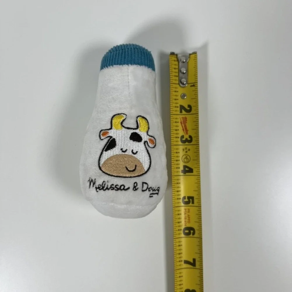 Melissa & Doug Multi-Sensory Market Basket Fill & Spill Toy‎ Milk Bottle Jingle